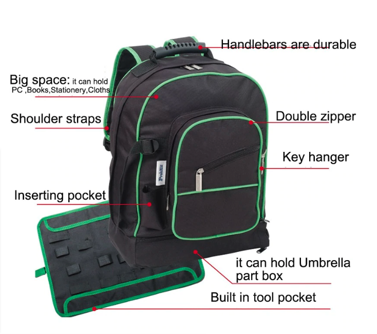 Electrician Backpack Tool Bag Electrician Backpack Tool Bag