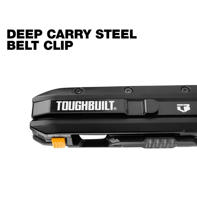 Electrician's Folding Utility Knife With Bit Driver Pry Bar Double-ended 5-in-1 Hand Tool Electrician's Folding Utility Knife With Bit Driver Pry Bar Double-ended 5-in-1 Hand Tool