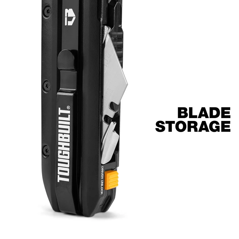 Electrician's Folding Utility Knife With Bit Driver Pry Bar Double-ended 5-in-1 Hand Tool Electrician's Folding Utility Knife With Bit Driver Pry Bar Double-ended 5-in-1 Hand Tool