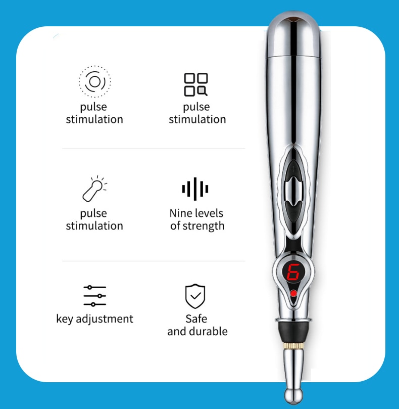 Electronic Acupuncture Pen Acupuncture Point Pen Acupuncture Point Pen Meridian Energy Meridian Pen Massage Pen