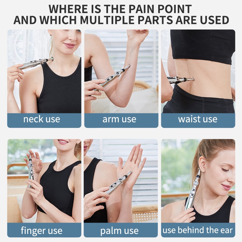Electronic Acupuncture Pen Acupuncture Point Pen Acupuncture Point Pen Meridian Energy Meridian Pen Massage Pen