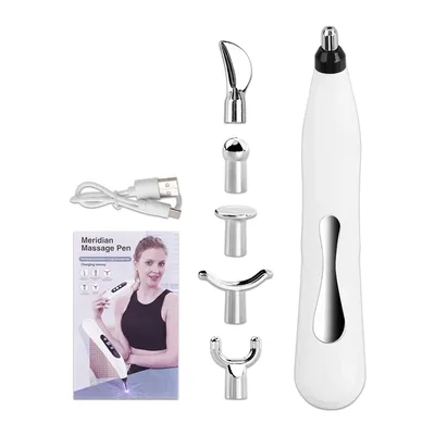 Electronic Acupuncture Pen Electric Meridians Laser Therapy Heal Massage Pen Meridian Energy Pen Relief Pain Tools Body
