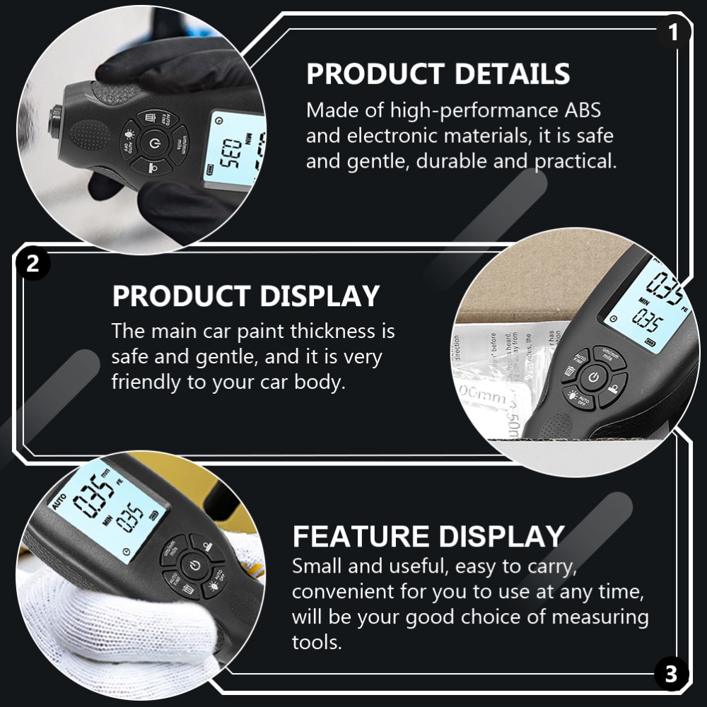 Electronic Car Paint Thickness Gauge Electronic Car Paint Thickness Gauge
