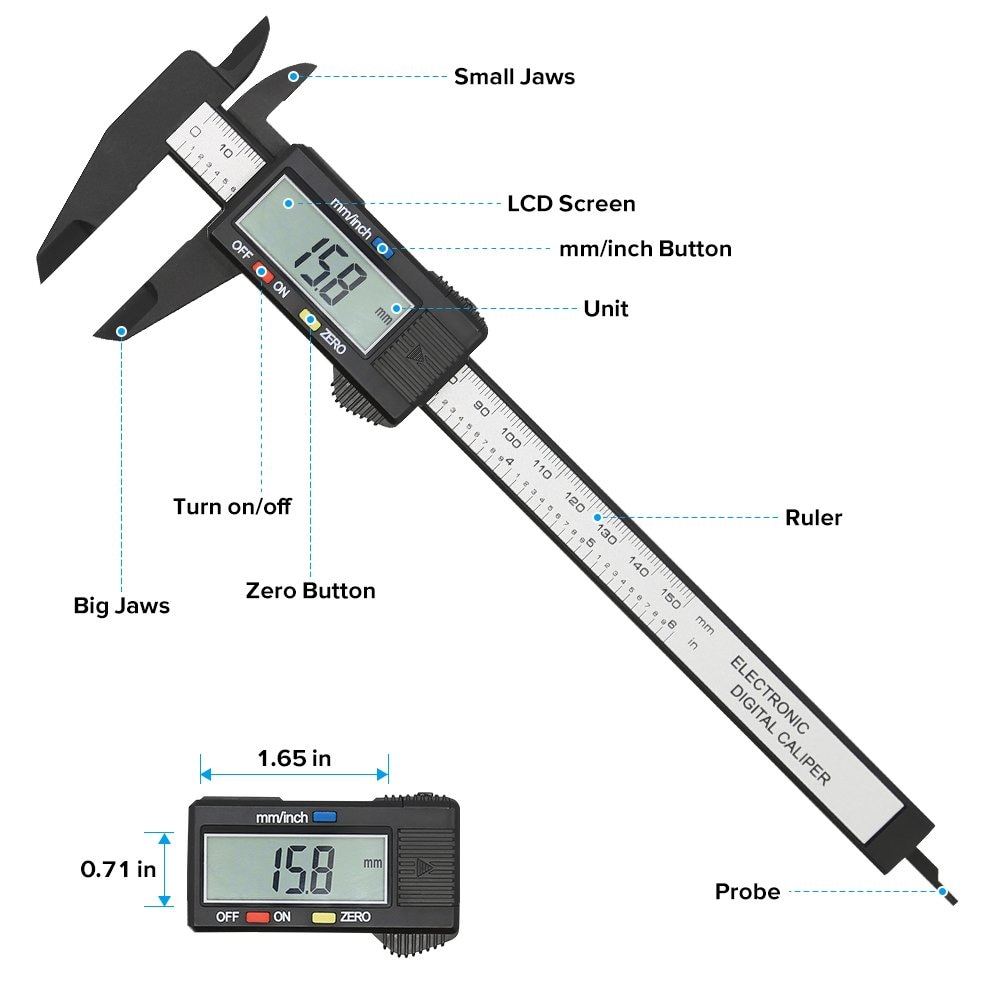 Electronic Digital Caliper Tool Electronic Digital Caliper Tool