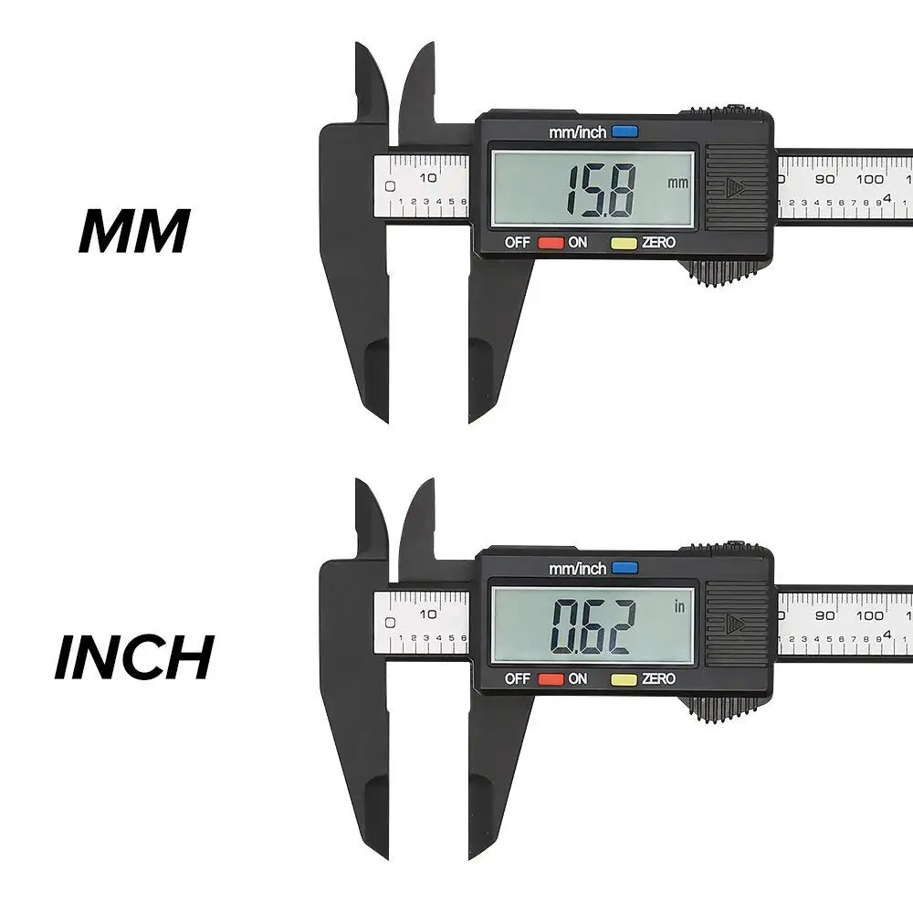 Electronic Digital Caliper Vernier Caliper Gauge Micrometer Measuring Tool Digital Ruler Electronic Digital Caliper Vernier Caliper Gauge Micrometer Measuring Tool Digital Ruler
