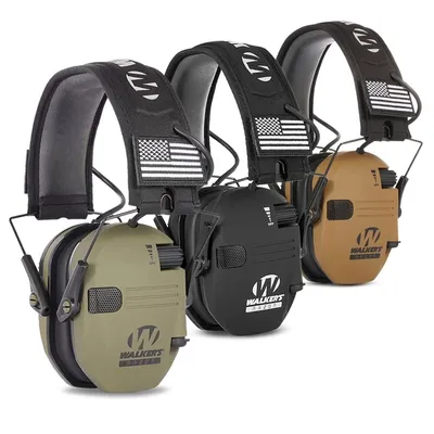 Electronic Earmuff for Walker's Razor Slim Ultra Low Profile Compact Design Adjustable Range Shooting Hunting Hearing Electronic Earmuff for Walker's Razor Slim Ultra Low Profile Compact Design Adjustable Range Shooting Hunting Hearing