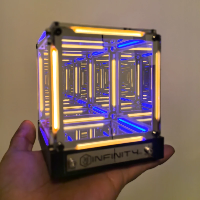 Electronic Game Desktop Technology Atmosphere Light 4-Dimensional Space Hypercube Creative Desktop Night Light Game Electronic Game Desktop Technology Atmosphere Light 4-Dimensional Space Hypercube Creative Desktop Night Light Game