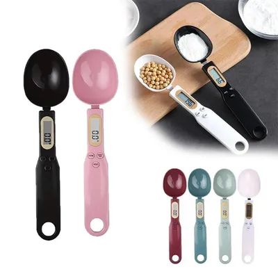 Electronic Kitchen Scale 500g 0.1g LCD Digital Measuring Food Flour Digital Spoon Scale Mini Kitchen Tool for Milk