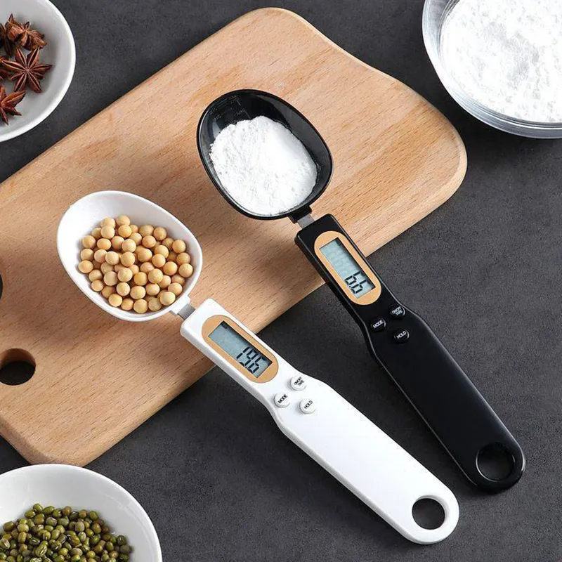 Electronic Kitchen Scale 500g 0.1g LCD Digital Measuring Food Flour Digital Spoon Scale Mini Kitchen Tool for Milk