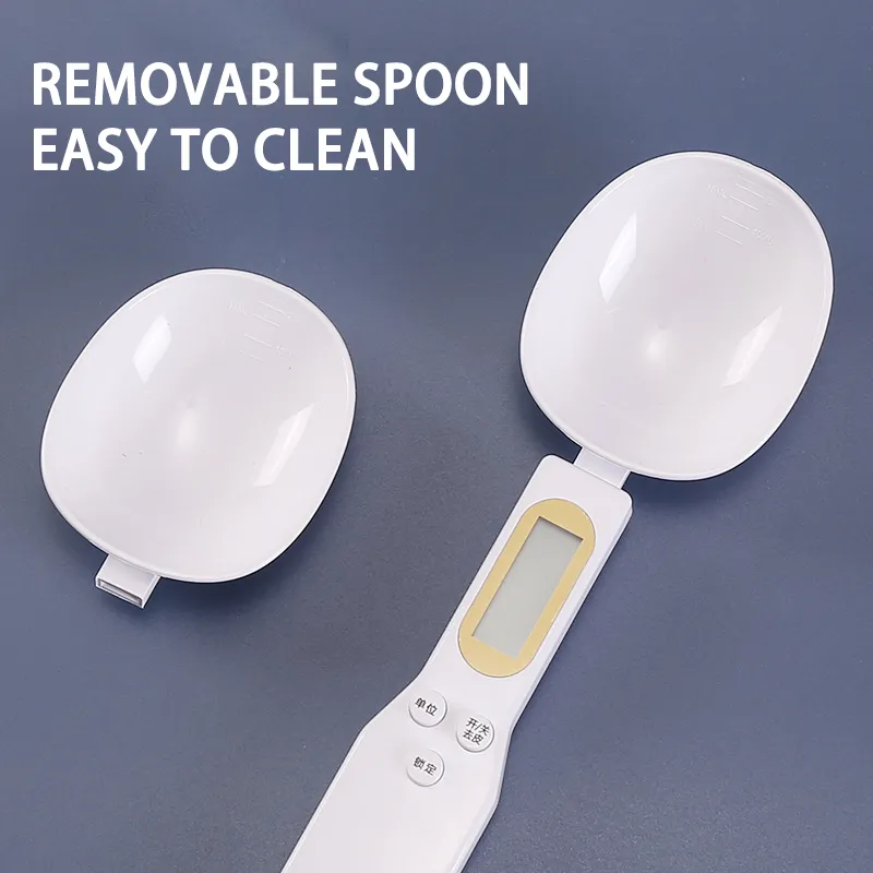 Electronic Kitchen Scale 500g 0.1g LCD Digital Measuring Food Flour Digital Spoon Scale Mini Kitchen Tool for Milk