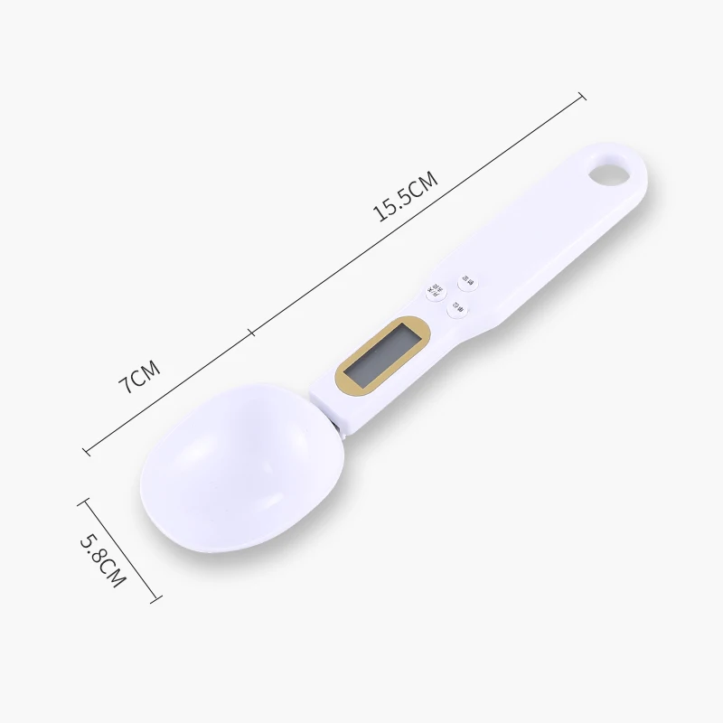 Electronic Kitchen Scale 500g 0.1g LCD Digital Measuring Food Flour Digital Spoon Scale Mini Kitchen Tool for Milk