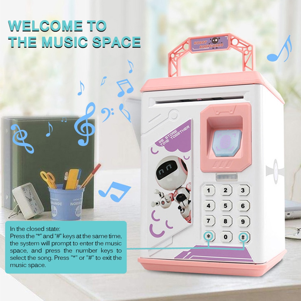 Electronic Money Saving Box for Kids Electronic Money Saving Box for Kids