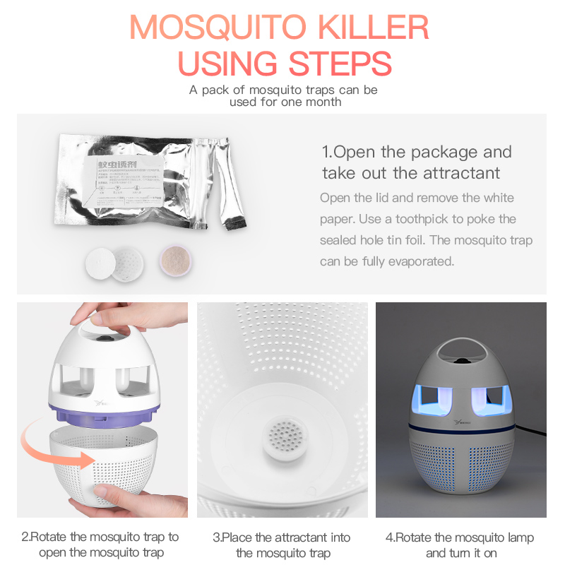Electronic Mosquito Trap Insect Bug Killer Lamp Electronic Mosquito Trap Insect Bug Killer Lamp