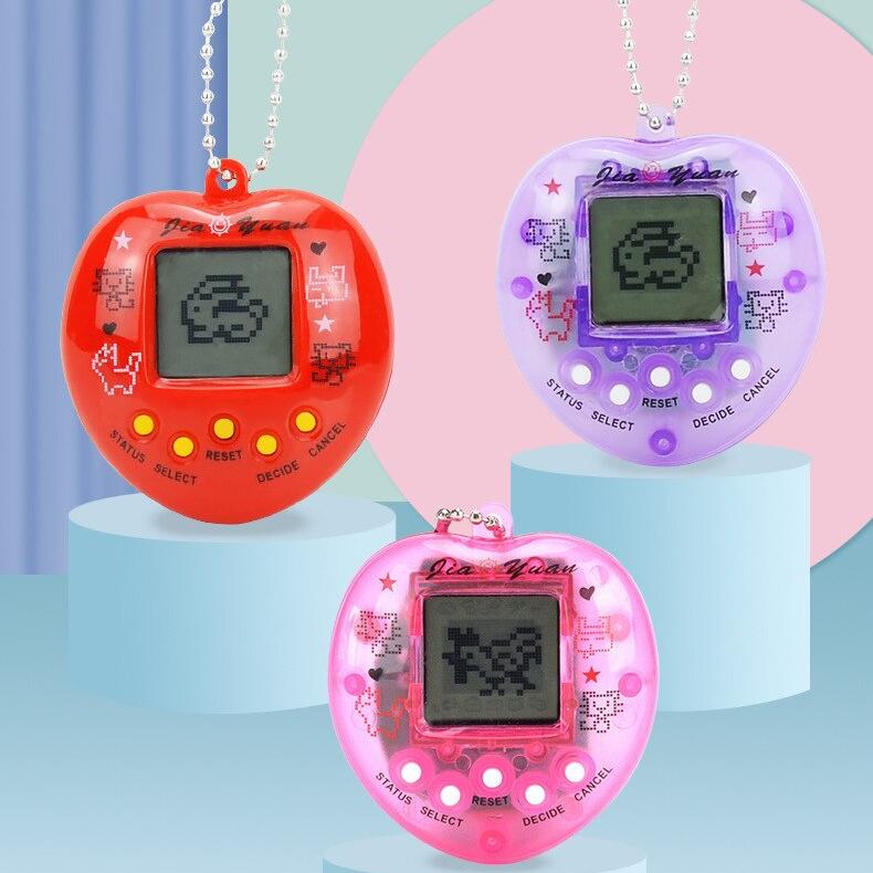 Electronic Pet Machine Handheld Game Machine Black And White Screen With 168 Animal Patterns Children Happy Interactive