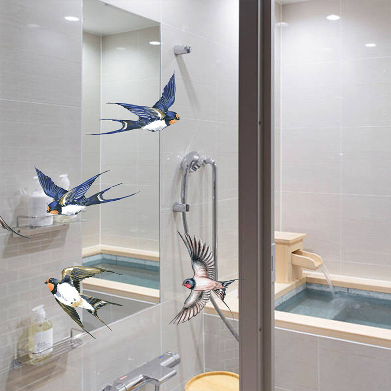 Electrostatic Bird Window Clings