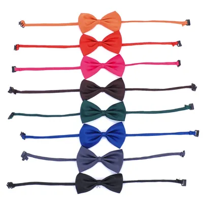 Elegant Adjustable Dog Bow Collar Elegant Adjustable Dog Bow Collar