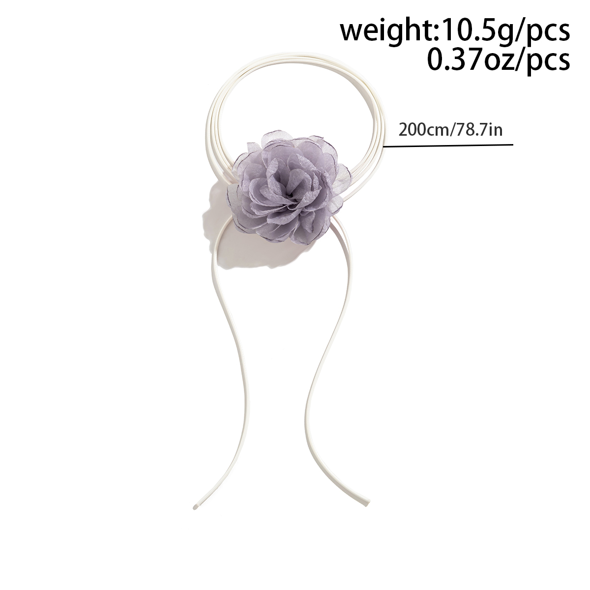 Elegant Big Rose Choker