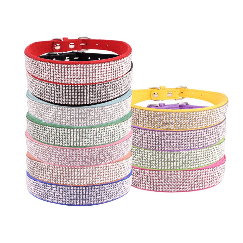 Elegant Crystal Dog Collar Elegant Crystal Dog Collar