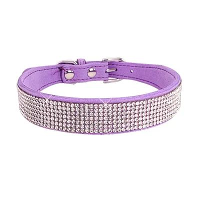 Elegant Crystal Dog Collar Elegant Crystal Dog Collar