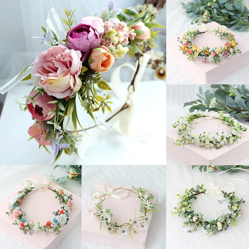 Elegant Floral Crown Headband