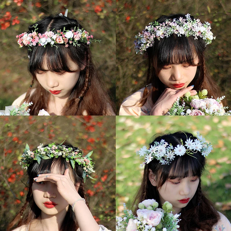 Elegant Floral Crown Headband