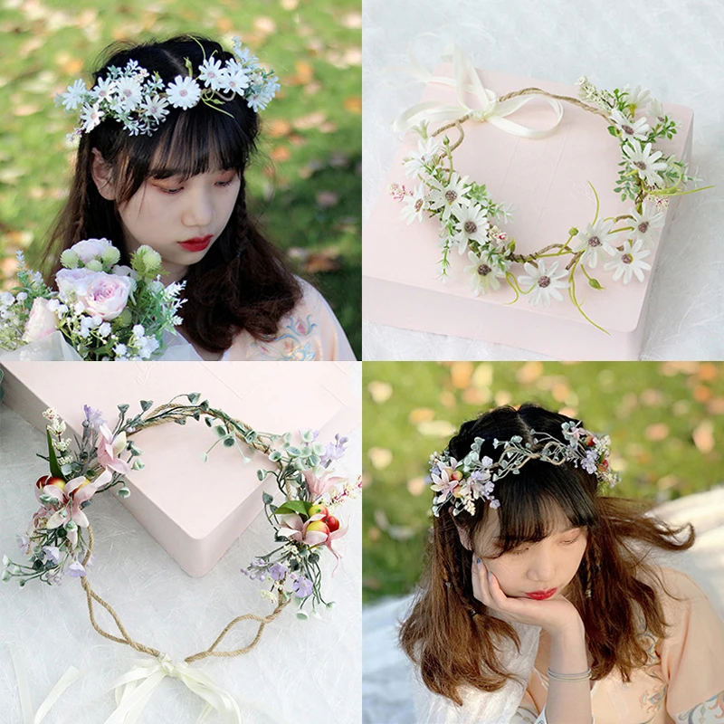 Elegant Floral Crown Headband