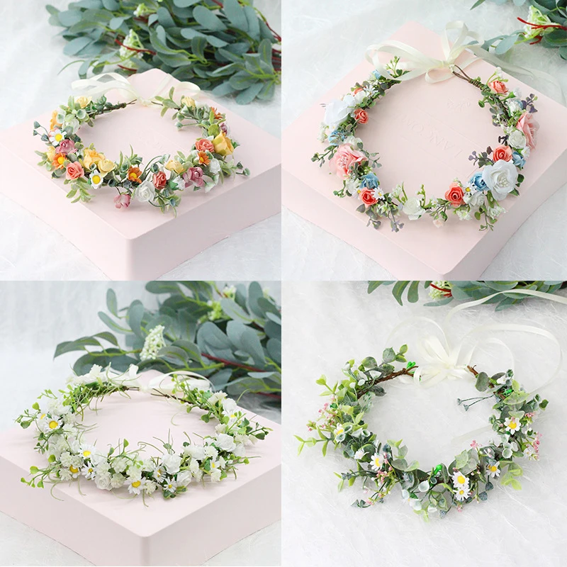 Elegant Floral Crown Headband
