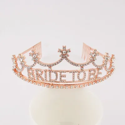 Elegant Rhinestone Bride To Be Tiara