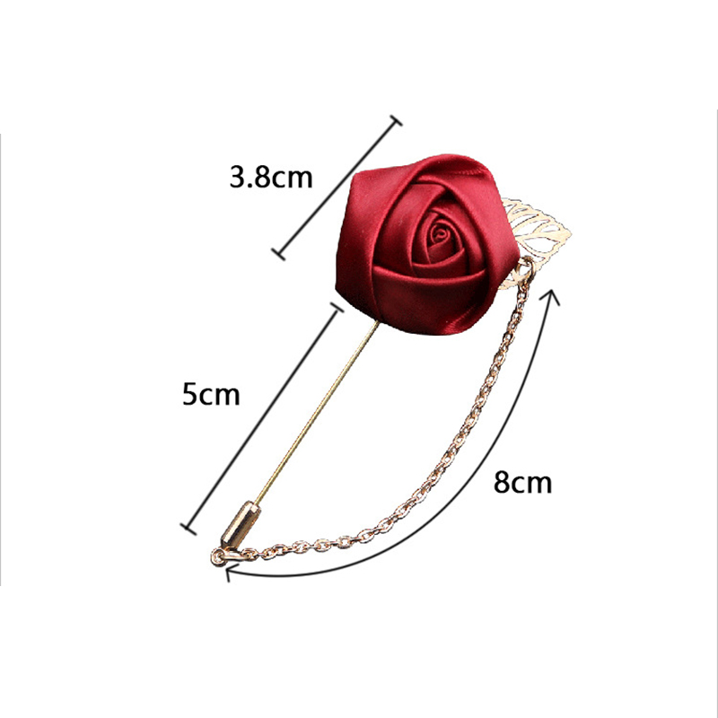 Elegant Rose Brooch Pin Accessory Elegant Rose Brooch Pin Accessory