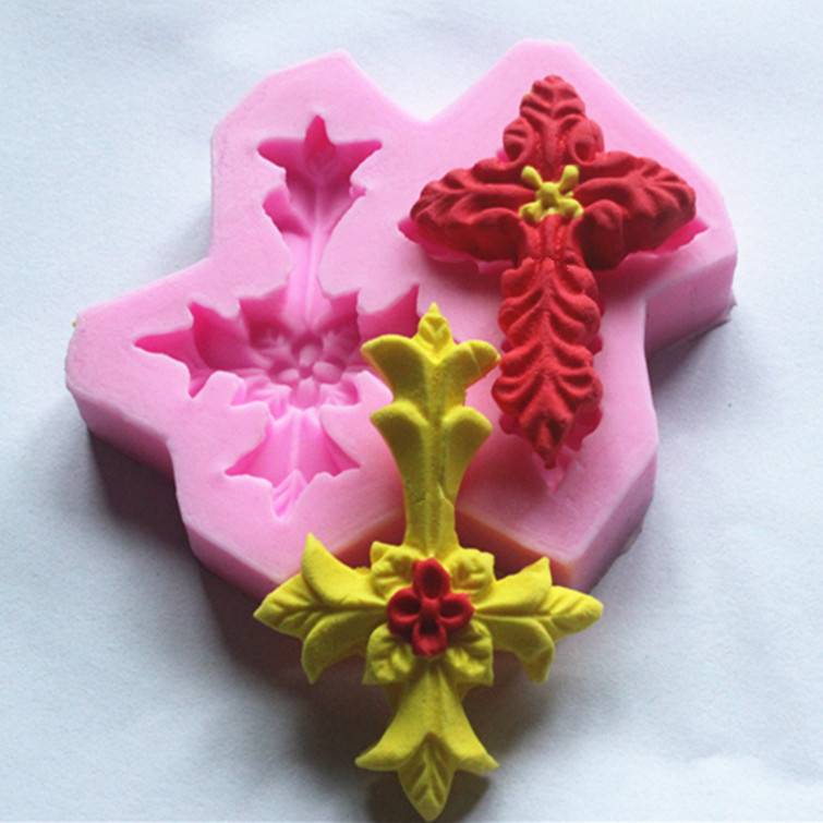 Elegant Silicone Cross Mold Elegant Silicone Cross Mold