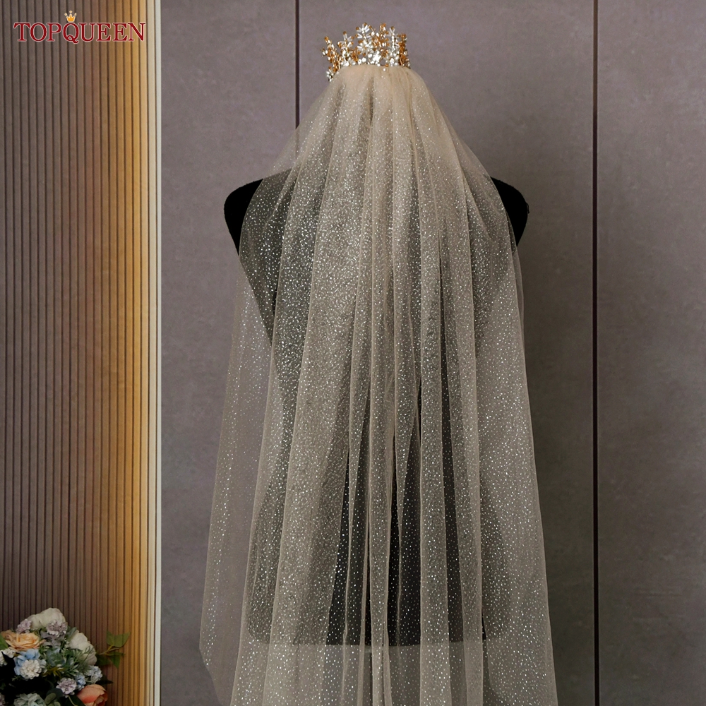 Elegant Sparkly Wedding Veil Elegant Sparkly Wedding Veil