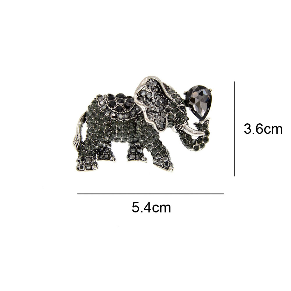 Elephant Brooch Ladies Elegant Accessory Elephant Brooch Ladies Elegant Accessory