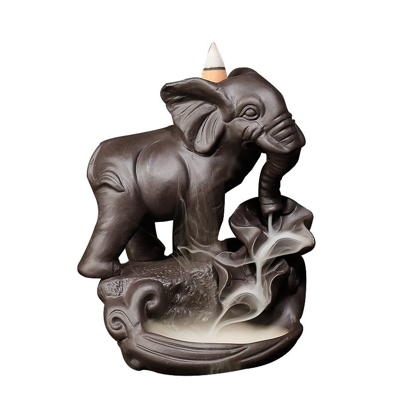 Elephant Incense Burner with 10 Cones Elephant Incense Burner with 10 Cones