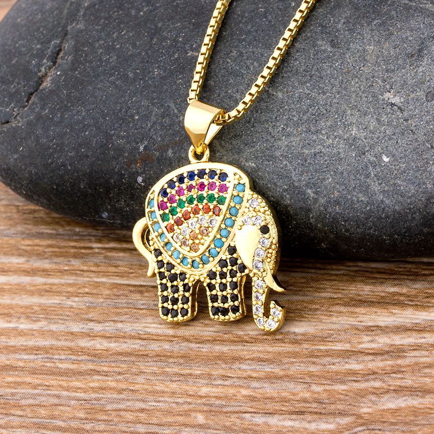 Elephant Necklace Fashionable Ladies Jewelry