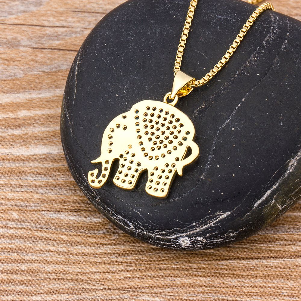 Elephant Necklace Fashionable Ladies Jewelry