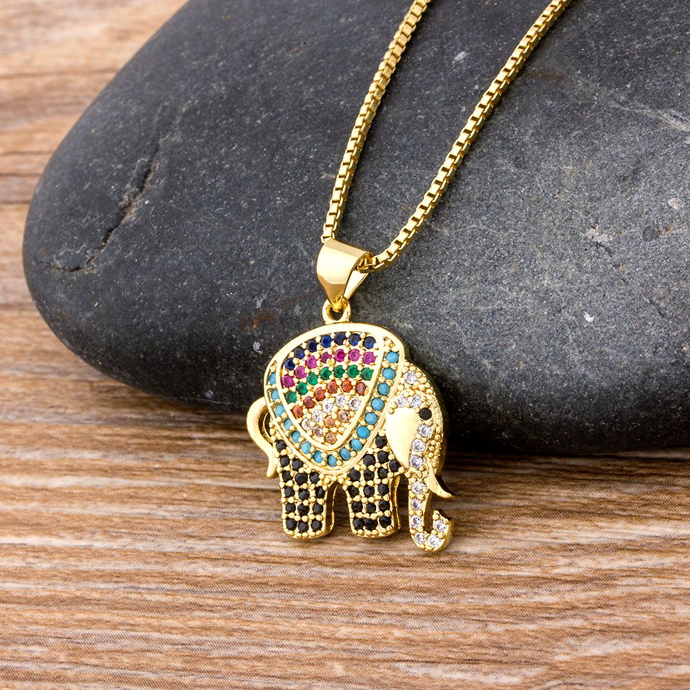 Elephant Necklace Fashionable Ladies Jewelry