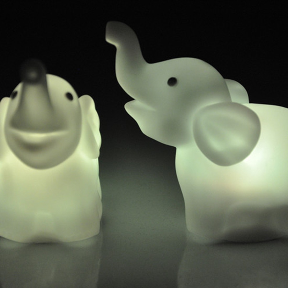 Elephant Night Light Color Changing Lamp