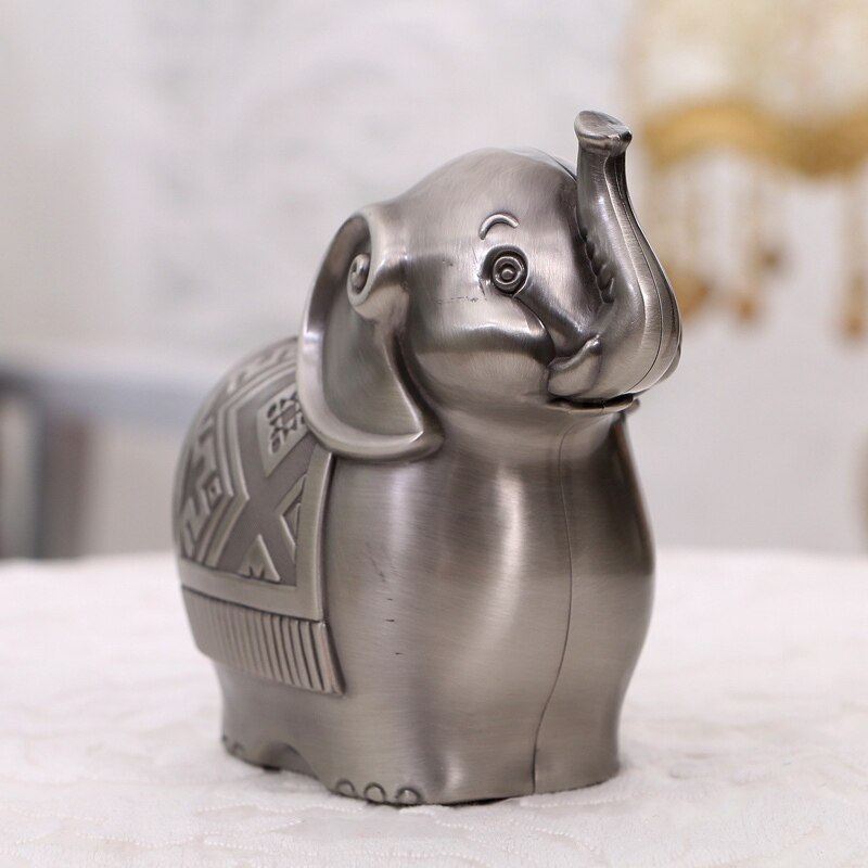 Elephant Piggy Bank Savings Box