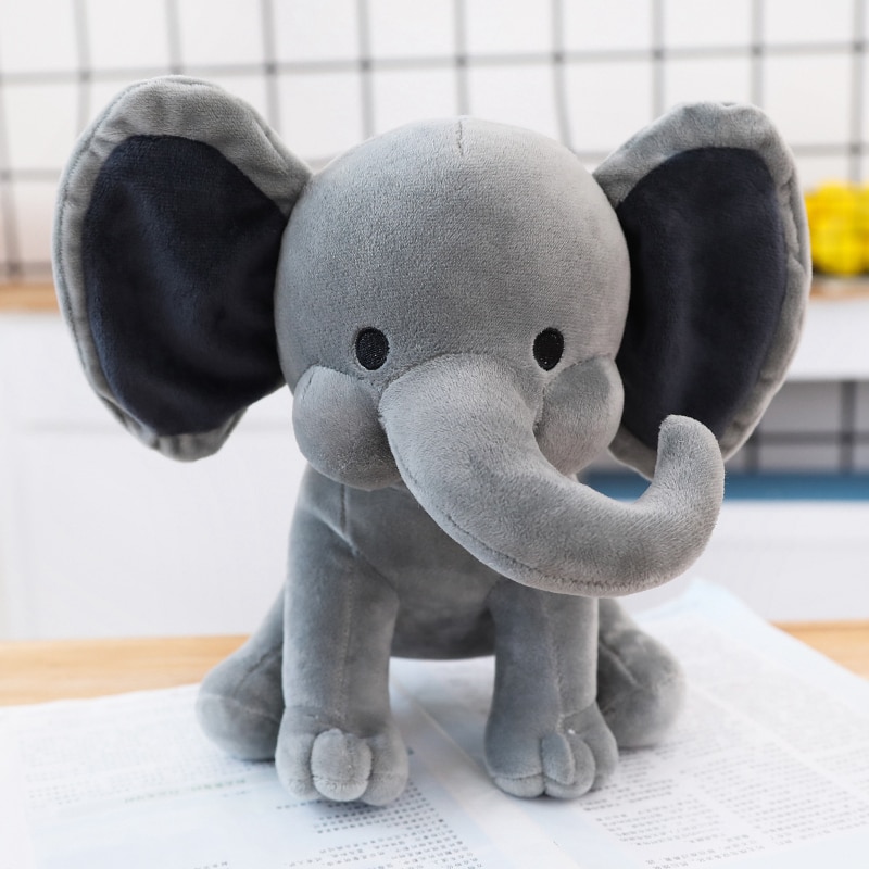 Elephant Plush Toy Kids Bedtime Buddy