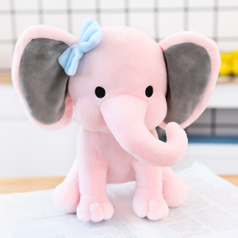 Elephant Plush Toy Kids Bedtime Buddy
