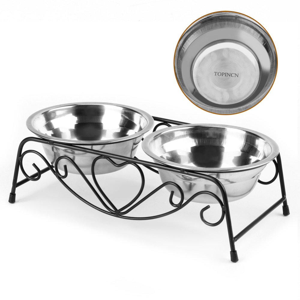 Elevated Dog Bowls Pet Feeder Set Elevated Dog Bowls Pet Feeder Set