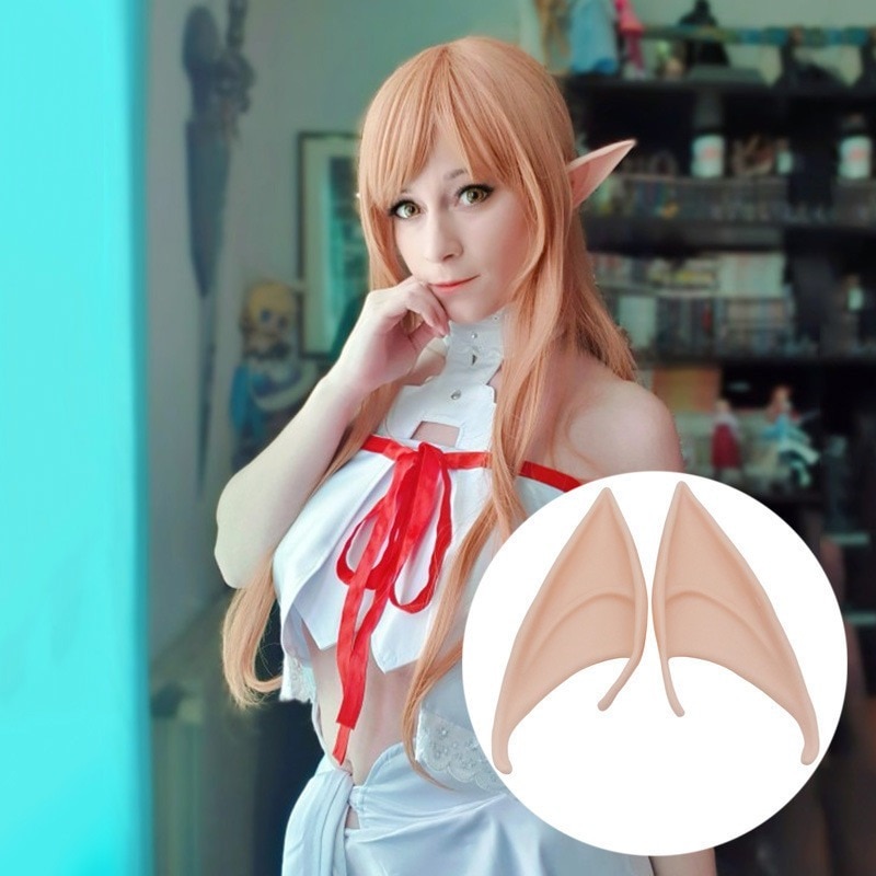 Elf Cosplay Ears Latex Costume Props Elf Cosplay Ears Latex Costume Props