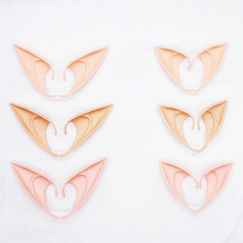 Elf Cosplay Ears Latex Costume Props Elf Cosplay Ears Latex Costume Props