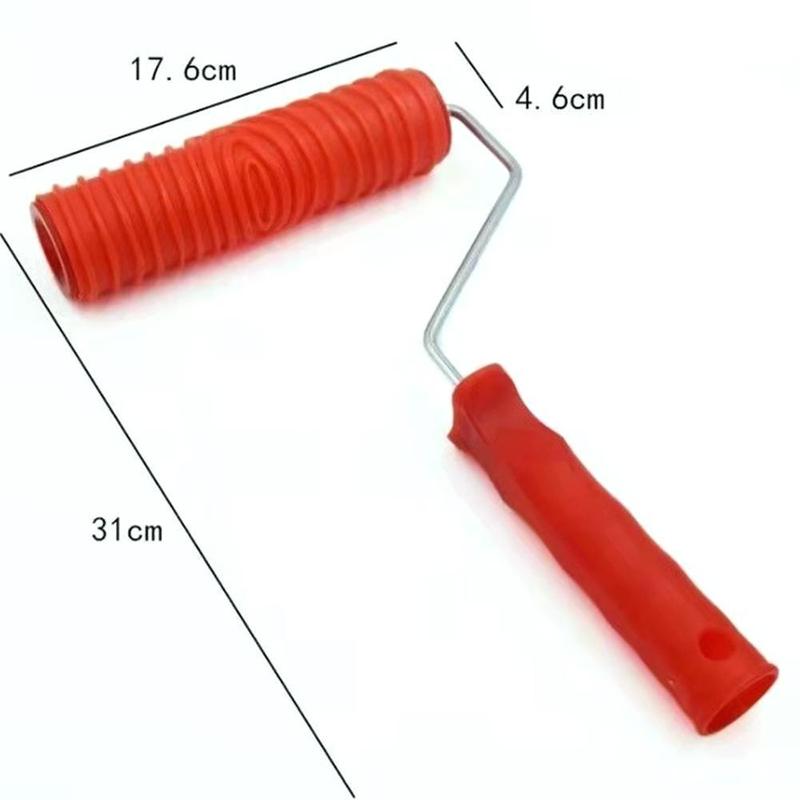 Embossed Plastic Wood Pattern Paint Roller Embossed Plastic Wood Pattern Paint Roller