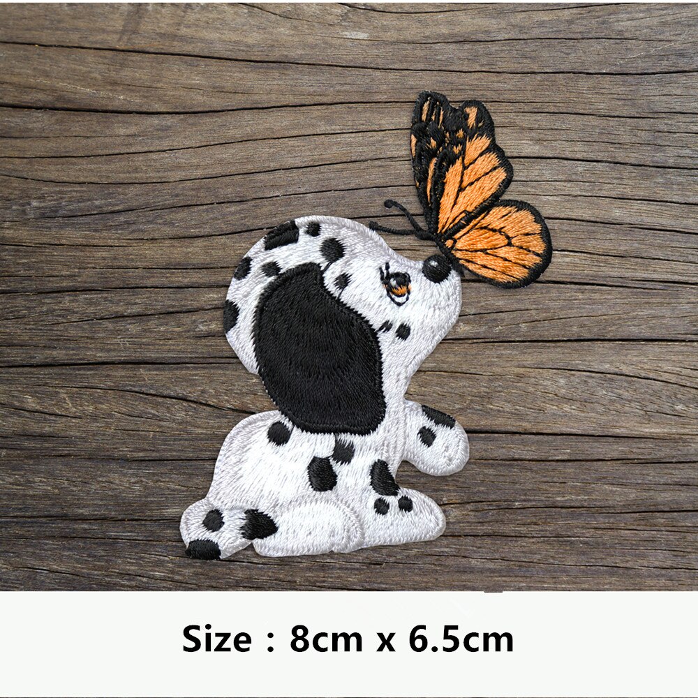 Embroidered Dog Iron On Patch Embroidered Dog Iron On Patch