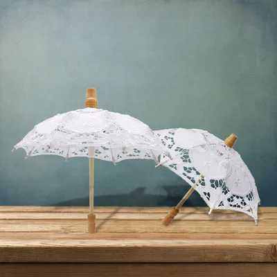 Embroidered Mini Lace Umbrella Embroidered Mini Lace Umbrella