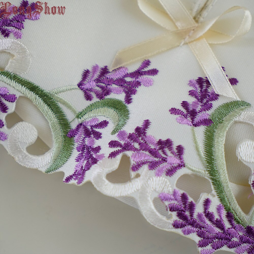 Embroidered Tissue Box Fabric Cover Embroidered Tissue Box Fabric Cover