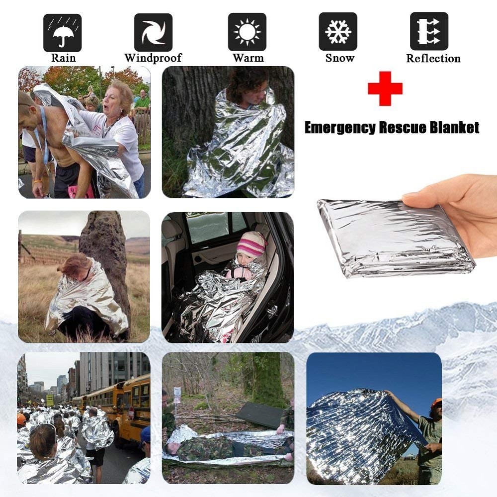 Emergency Blanket Survival Thermal Protection Emergency Blanket Survival Thermal Protection