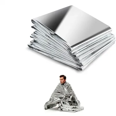 Emergency Camping Thermal Blankets (3 Pcs) Emergency Camping Thermal Blankets (3 Pcs)