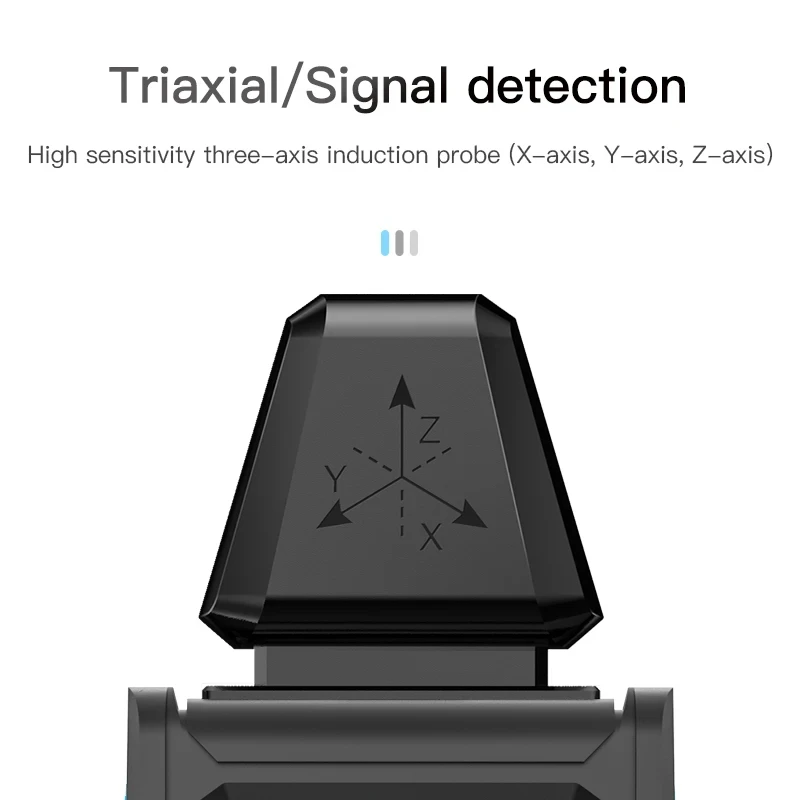EMF Meter High Frequency 30MHz~8Ghz Electromagnetic Field Radiation Detector Three-axis Radiometer Tester Rachargeable EMF Meter High Frequency 30MHz~8Ghz Electromagnetic Field Radiation Detector Three-axis Radiometer Tester Rachargeable